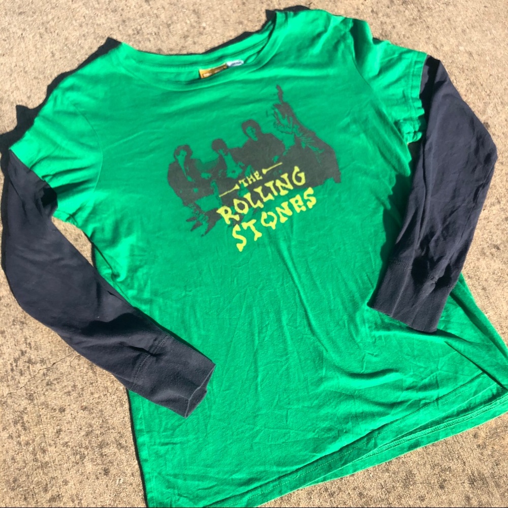 Vintage Y2K Rolling Stones Long Sleeve Shirt XS